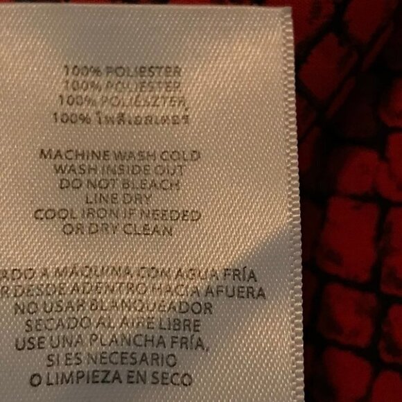 Michael Michael Kors  Orange Snake Print Blouse Size XS - Picture 7 of 7